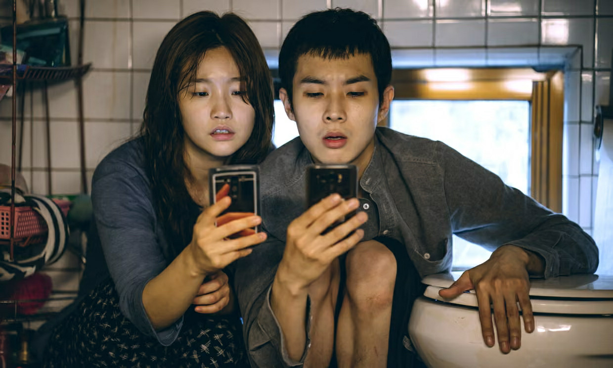 기생충 남매 박소담 최우식